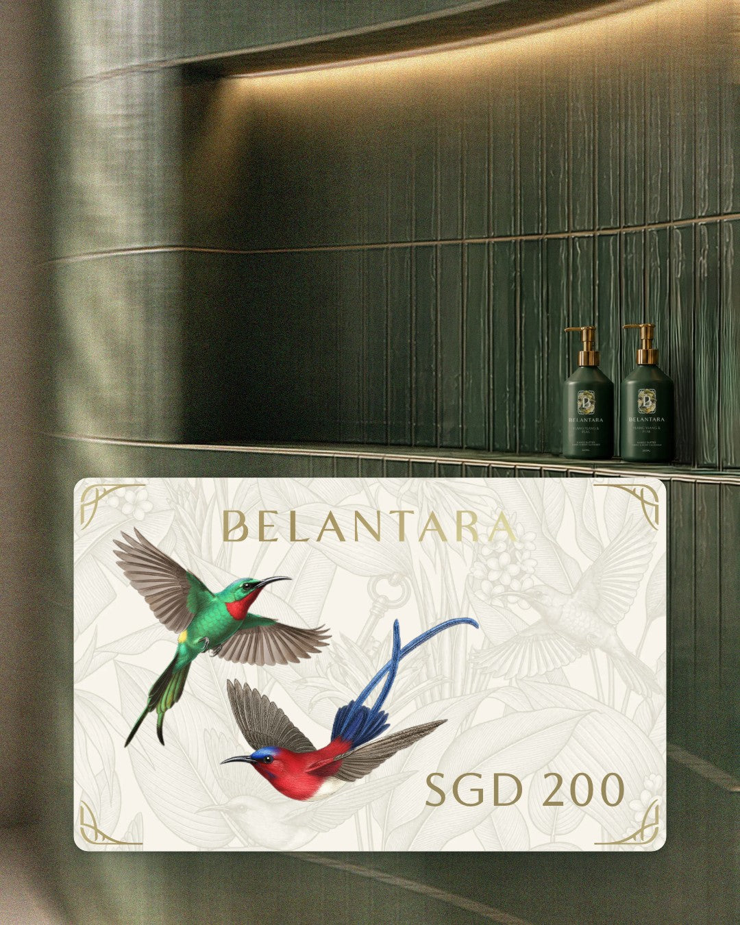 House Warming gift card, SGD 200