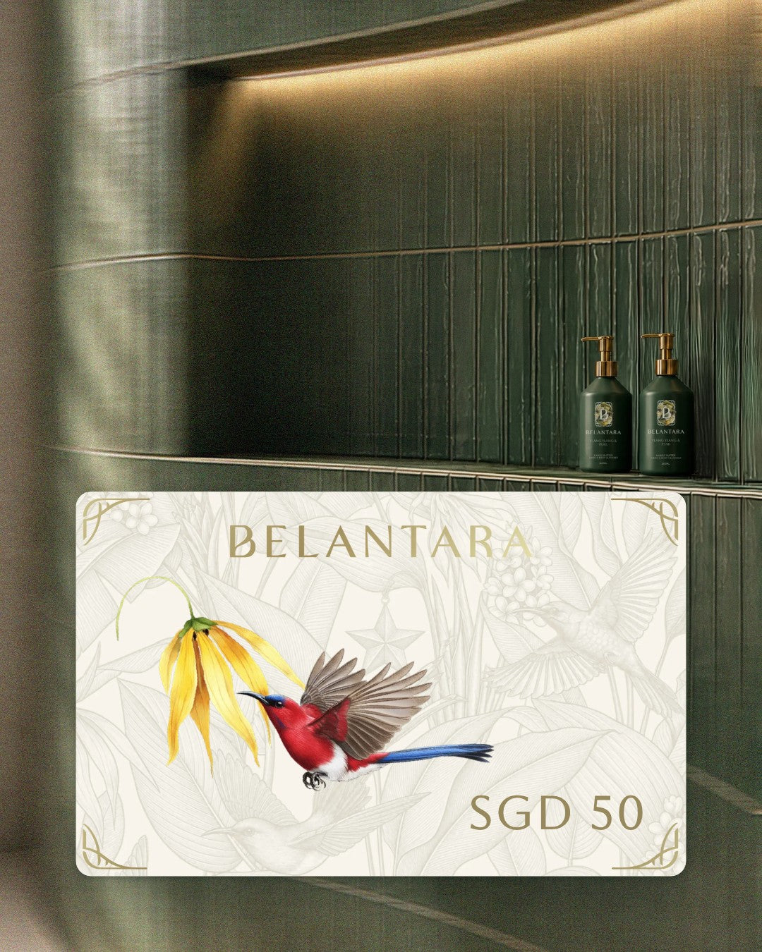 Christmas gift card, SGD 50