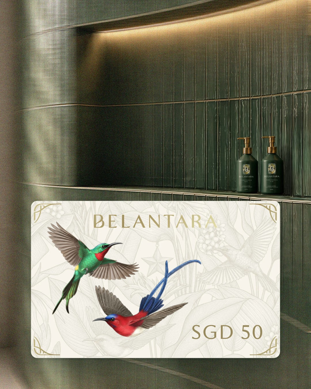 Christmas gift card, SGD 50